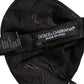 Men Black Patterned Adjustable Neck Papillon Bow Tie