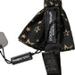 Men Black Star 100% Silk Adjustable Neck Papillon Bow Tie