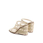 Gold Calfskin Mules