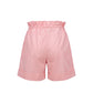 Pink Cotton Women Shorts
