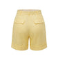 Yellow Flax Women Shorts