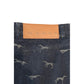 Blue Cotton Women Skirt