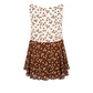 Brown Viscose Women Tank