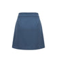 Blue Polyester Women Skirt