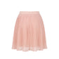 Pink Polyester Women Skirt