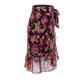 Pink Polyester Women Skirt