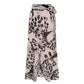 Pink Polyester Women Skirt