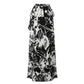 Black Polyester Women Skirt