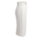 White Polyester Women Skirt