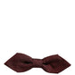 Men Red Silk Fantasy Adjustable Neck Papillon Bow Tie
