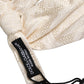 Men Ivory Paisley SIlk Adjustable Neck Papillon Bow Tie