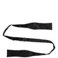 Men Black 100% Silk Adjustable Neck Papillon Bow Tie