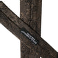 Men Brown Paisley 100% Silk Adjustable Tied Necktie Tie