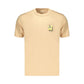 Beige Cotton Men's T Shirt