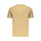 Brown Cotton Men's T-Shirt