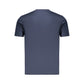 Blue Cotton Men's T-Shirt
