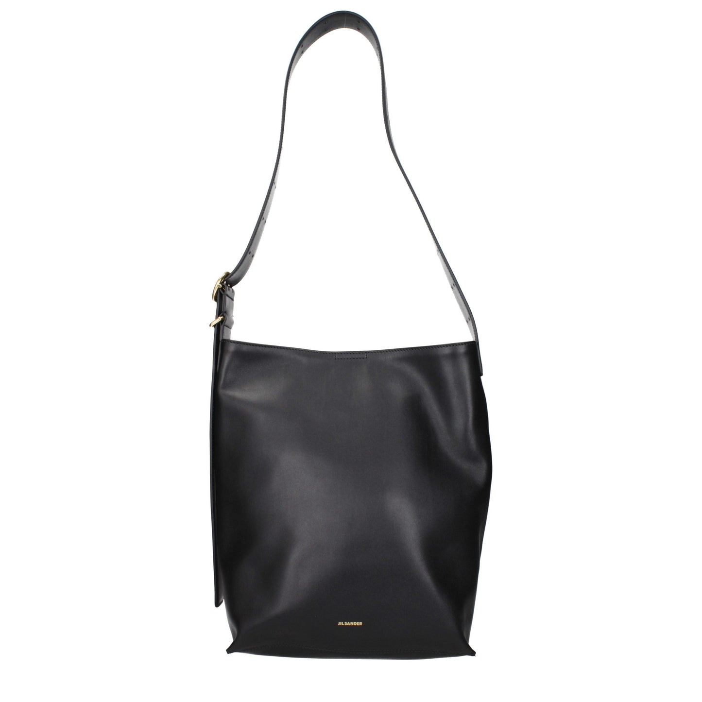 Black Leather Crossbody Bag