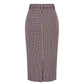 Black Cotton Women Skirt