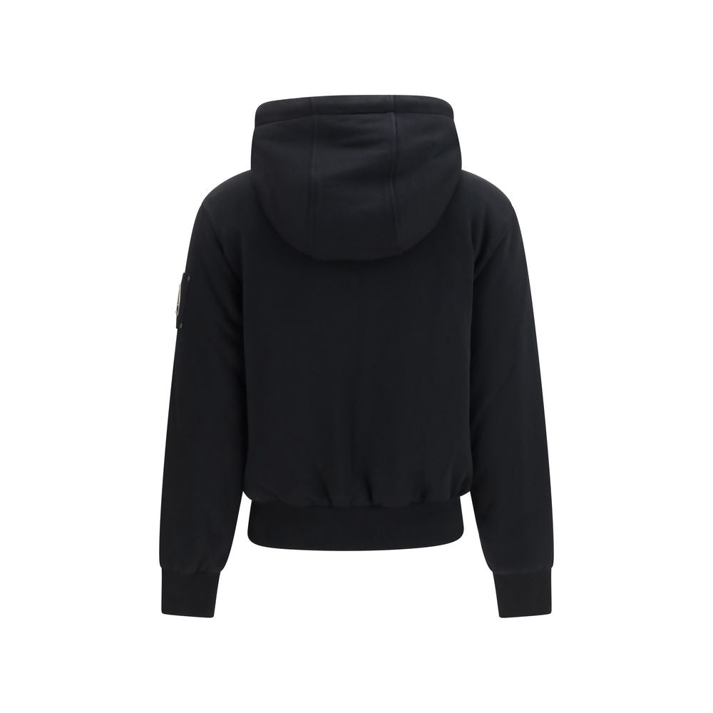 Black Cotton Sweatshirt