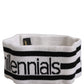 White Wool Knit #DGmillennials Head Band One Size Hat