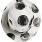 White Cotton Big Polka Dot Pattern Bucket Hat