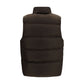 Brown Goose Down Sleeveless Jacket