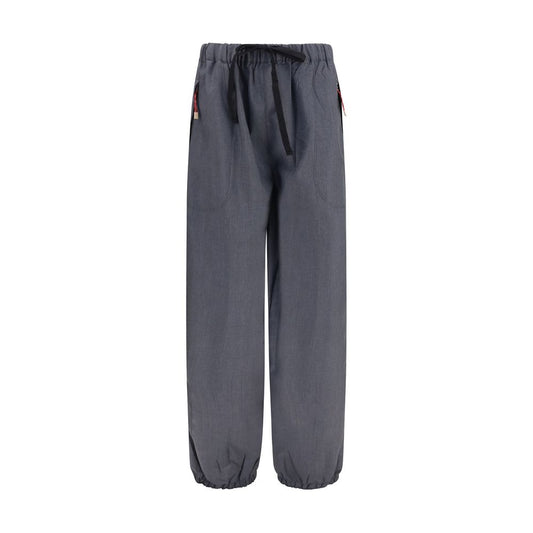 Gray Wool Oves Aries Casual Pants