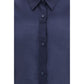 Blue Wool Oves Aries Dress Shirt