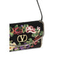 Black Satin Shoulder Bag