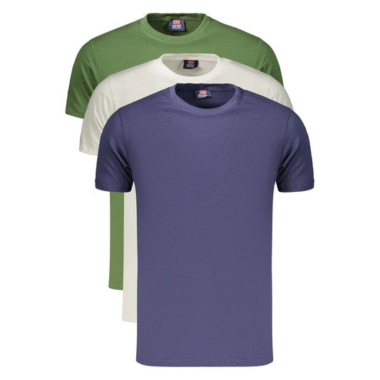 Green Cotton Men's T-Shirt