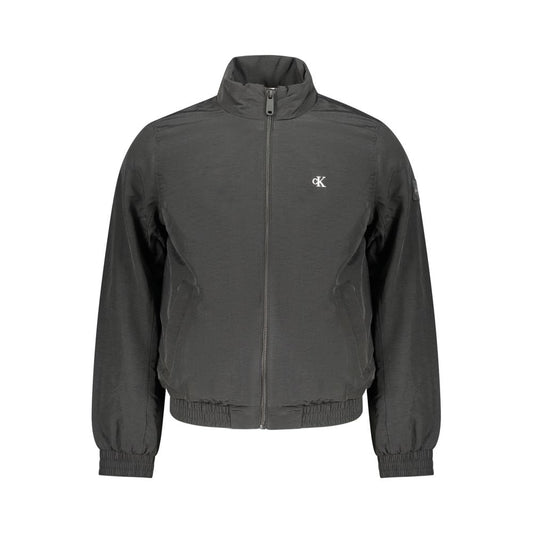 Black Poliammide Men's Jacket