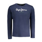 Blu Cotton Men T-Shirt