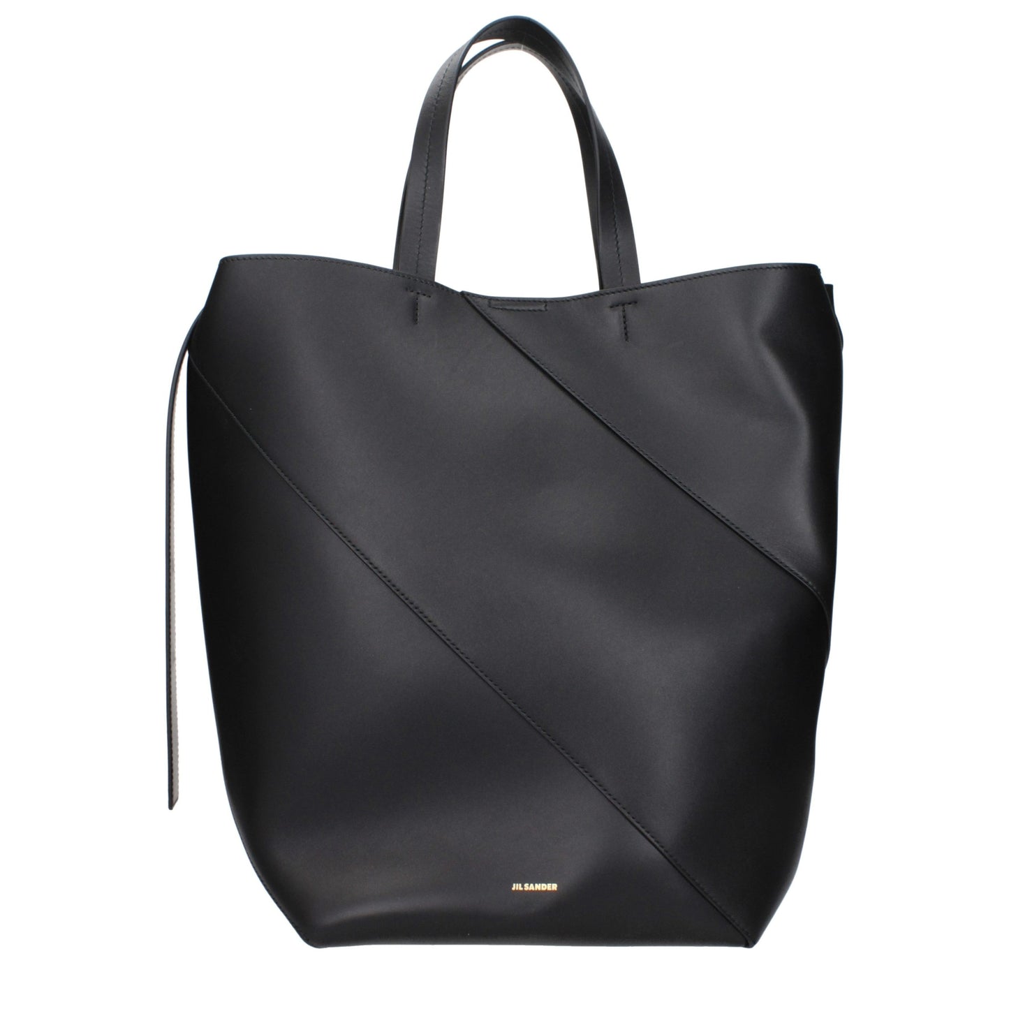 Black Leather Crossbody Bag