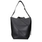Black Leather Crossbody Bag