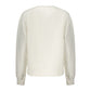 White Cotton Women's Sweatshirt