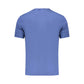 Blue Cotton Male T-Shirt
