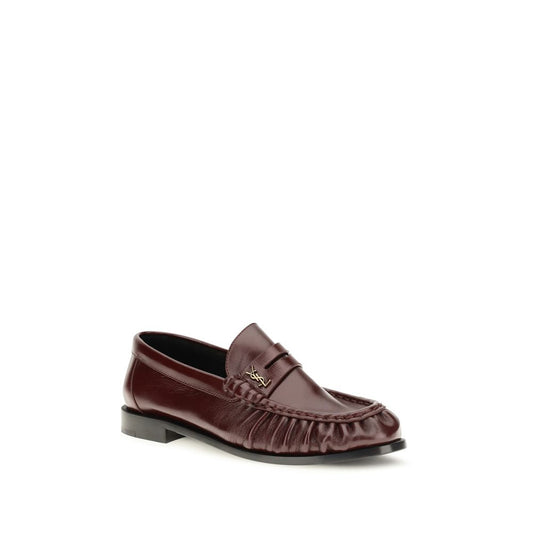 Bordeaux Lamb Ovis Aries Slip-On Loafers