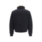 Black Cashmere Bomber