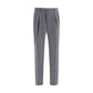 Gray Wool Oves Aries Casual Pants