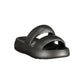 Black Polyurethane Women's Sandal