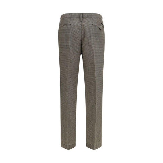 Brown Wool Oves Aries Pants