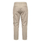 Beige Lyocell Women Pants