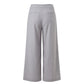 Grey Polyester Women's Pant