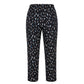 Blue Cotton Women Pants