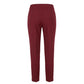 Red Polyester Women Pants