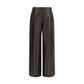 Brown Leather Pants
