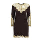 Multicolor Acetate Casual Dress