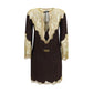 Multicolor Acetate Casual Dress
