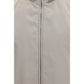 Gray Polyester Sleeveless Jacket