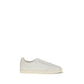 White Calf Leather Bos Taurus Low Top Sneakers